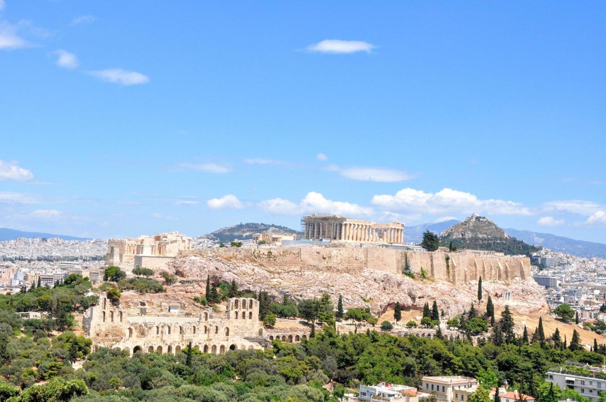 Acropolis Museum Grand Apartment Atene Esterno foto